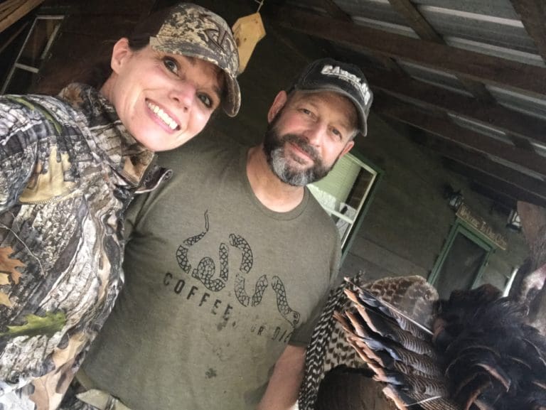 Shelter-in-place hunting buddies, Todd and Karen Butler