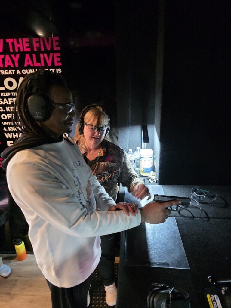 Guests at Shoot Like A Girl