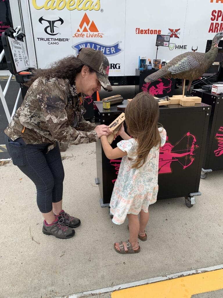 Introducing turkey calling at Shoot Like A Girl