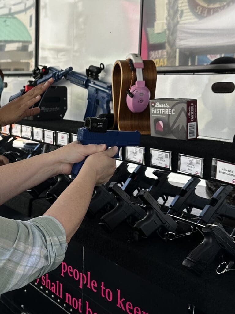 Gun Bar at Shoot Like A Girl