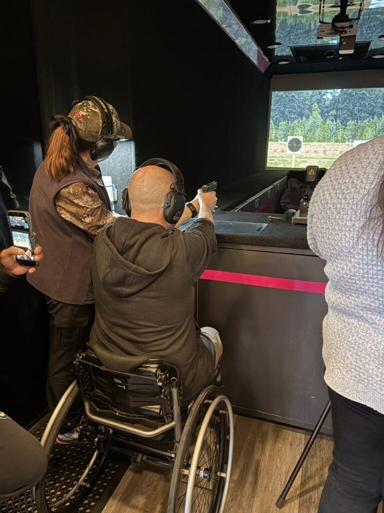 accessible experience at Shoot Like A Girl