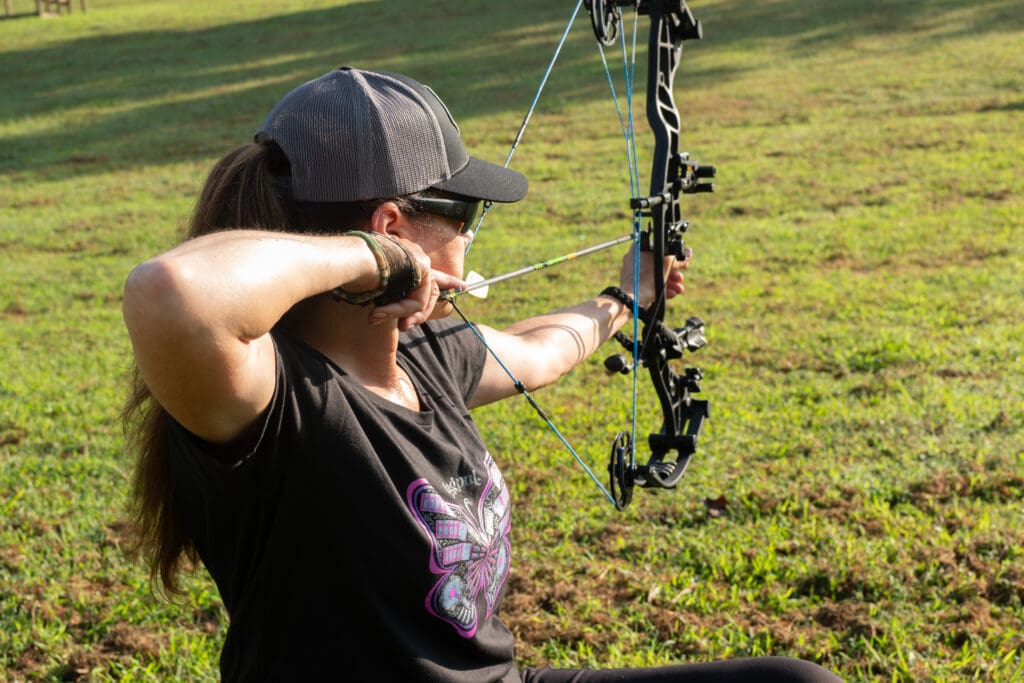 archery in the heat